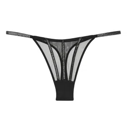 Victoria's Secret Women Low-Rise Sheer Shine Thong Brief-image-66
