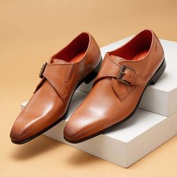 Ruosh Men Textured Leather Monks-image-15