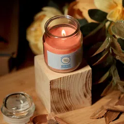 Tara Enlightening World Cinnamon Irish Glass Container Candle-20