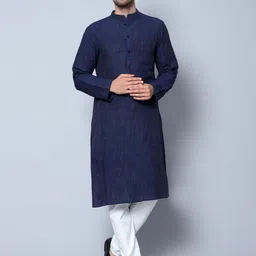 Latest Chikan Garments Mandarin Collar Thread Work Cotton Kurta-picture-23