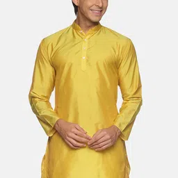Sethukrishna Men Yellow Kurta-picture-40