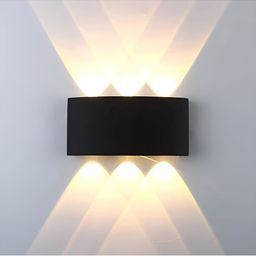 SPARK WORLD Black Rectangular Outdoor Lamp-19