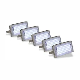 SPARK WORLD White 5 Pieces Aluminium Rectangle Shaped Outdoor Lamps-image-47