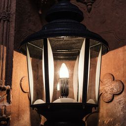Fos Lighting Black Large Contemporary Outdoor Lamp-45