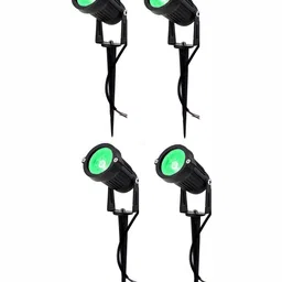 SPARK WORLD Black & Green 4 Pieces Spherical Outdoor Lamps-picture-12