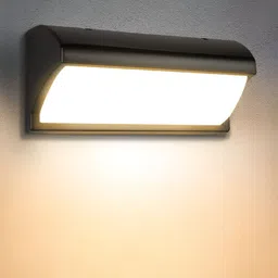 Mufasa Black 12 Watts LED Gate Boundary Light Outdoor Lamp-image-44
