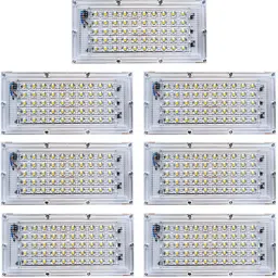 SPARK WORLD White 7Pieces Rectangle Shaped Easily Installed Outdoor Lamps-picture-40