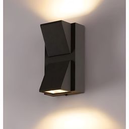 SPARK WORLD Yellow Metal Square Shaped Outdoor Lamp-image-32