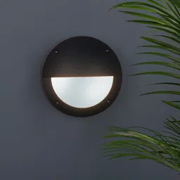 Fos Lighting Black Half Moon LED Outdoor Lamps-42