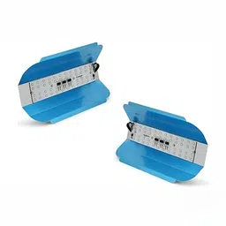 SPARK WORLD White & Blue 2 Pieces Metal Frustum Outdoor Lamps-image-89