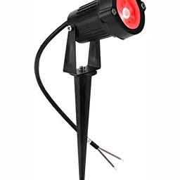 SPARK WORLD Red & Black Spherical Outdoor Lamp-39