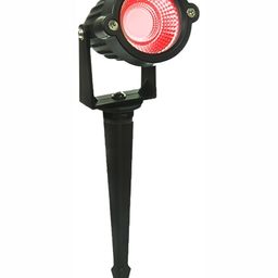 SPARK WORLD Black Textured Abstract Shaped Aluminium Outdoor Lamp-54