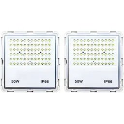 SPARK WORLD 2-Pcs White Aluminium Outdoor Lamp-image-30