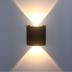 SPARK WORLD White Metal Cylindrical Outdoor Lamp-15