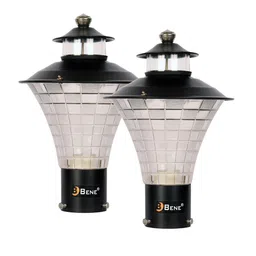 BENE Black & White 2 Pieces Waterproof Outdoor Lamps-29