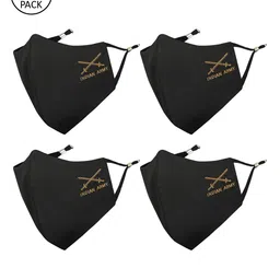 MASQ Men Pack of 4 Olive Mask-picture-27