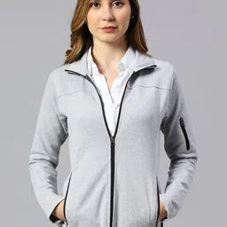 Dream of Glory Inc Mock Collar Windcheater Antimicrobial Pure Cotton Sporty Jacket-17