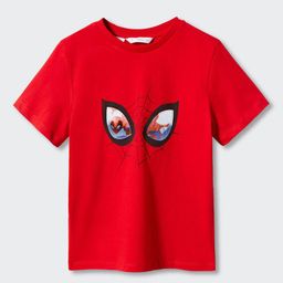 Mango Kids Boys Spider-Man Print Pure Cotton T-shirt-picture-42