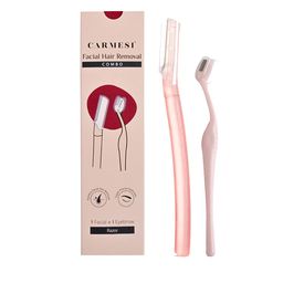 CARMESI Women Set of Facial Hair Removal Razor & Eyebrow Razor-29