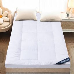 Kuber Industries White Water Resistant Deep Pocket Pad For Back Pain Mattress Protector-image-34