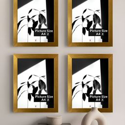 Art Street Set of 4 A4 Size Gold Photo Frames-71