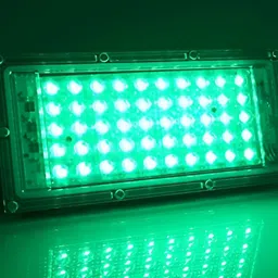 SPARK WORLD Green & Black Textured  Rectangle Shaped Metal Outdoor Lamps-5