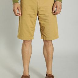 Indian Terrain Men Mid Rise Pure Cotton Shorts-image-51