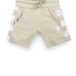 U.S. Polo Assn. Kids Boys Checked Mid-Rise Pure Cotton Shorts-picture-15