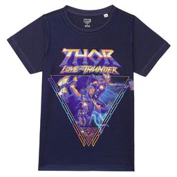 Marvel by Wear Your Mind Boys Navy Blue Printed Cotton T-shirt-picture-43