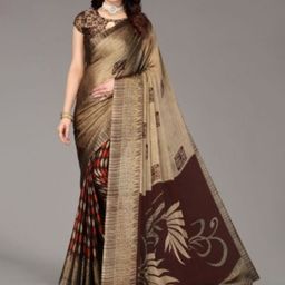 Rujave Floral Brasso Saree-picture-40