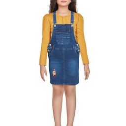 Peppermint Girls Shoulder Straps Pinafore Dress-image-62
