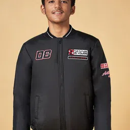 Coolsters by Pantaloons Boys Mock Collar Bomber Jacket-picture-44
