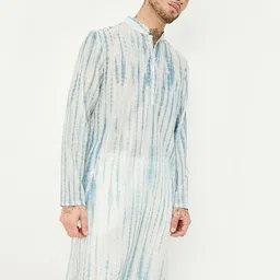 max Mandarin Collar Dyed Long Sleeves Kurta-picture-58