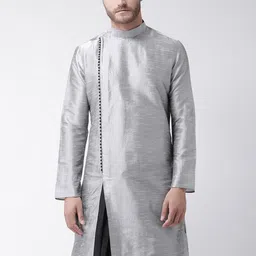DEYANN Mandarin Collar Long Sleeves Kurta-picture-18