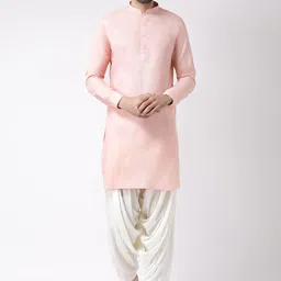 KISAH Men Pink Kurta-picture-55