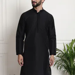 Armaan Ethnic Mandarin Collar Straight Kurta-image-18