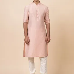 Tasva Men Pink Kurta-picture-30