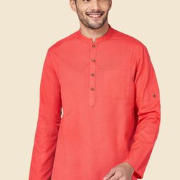 YU by Pantaloons Mandarin Collar Short Kurta-picture-12