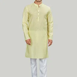Authentics Striped Mandarin Collar Kurta-picture-21