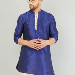 Armaan Ethnic Mandarin Collar Straight Kurta-image-61
