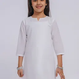 VASTRAMAY Girls Thread Work Kurta-image-87