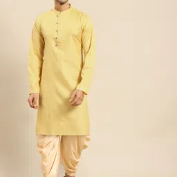 Amodh by Kisah Men Mandarin Collar Kurta-image-81