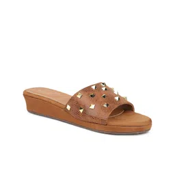 Inc 5 Embellished Open Toe Flatform Heels-55