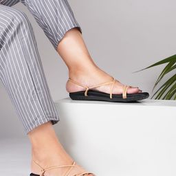 JM Looks Open Toe Gladiators Flats-39