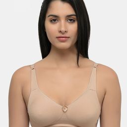 Inner Sense Pack of 3 Solid Organic Cotton Antimicrobial Non Padded Bra-picture-54