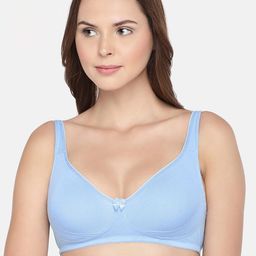 Inner Sense Pack of 3 Solid Organic Cotton Antimicrobial Non Padded Bra-picture-37