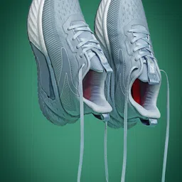Action Men Lightweight Memory Foam Mesh Running Shoes-4