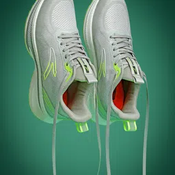 Action Men Lightweight Memory Foam Mesh Running Shoes-7