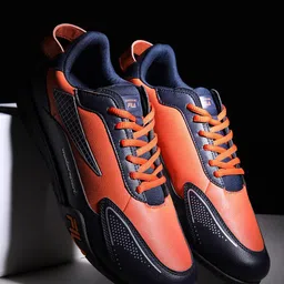 FILA Men Orange Running Non-Marking Shoes-picture-34