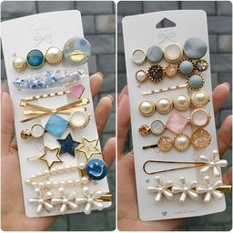 Pinapes Set Of 16 Embellished Hair Accessory-10